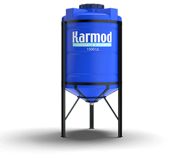 1500 Litre Kapalı Ağız Silo Deposu