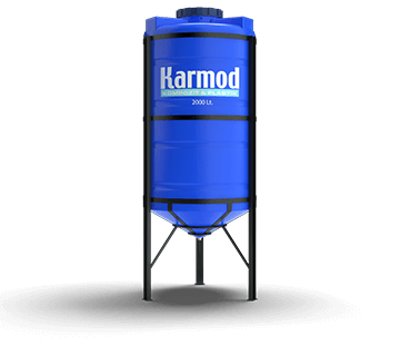 2000 Litre Kapalı Ağız Silo Deposu