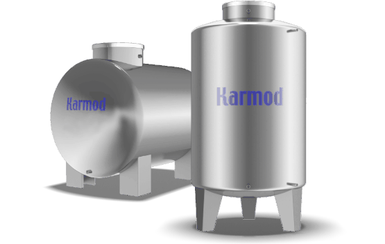 Karmod paslanmaz depolarda geniş ürün yelpazesi