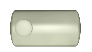1500 litre elips polyester depo modeli
