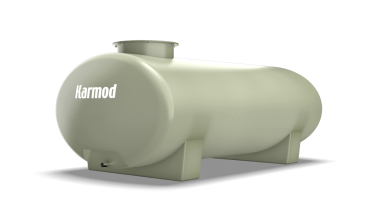 1500 litre elips polyester depo