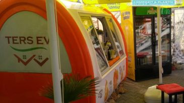 Karavan satış arabası
