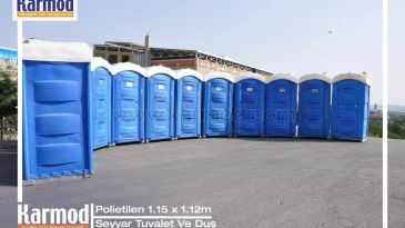 İsteğe göre üretilebilen seyyar tuvalet wc